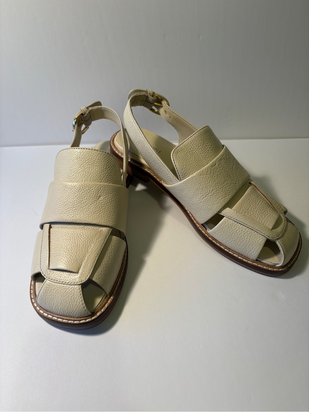 NWOT Free People Libby Fisher Flat Sandals 8